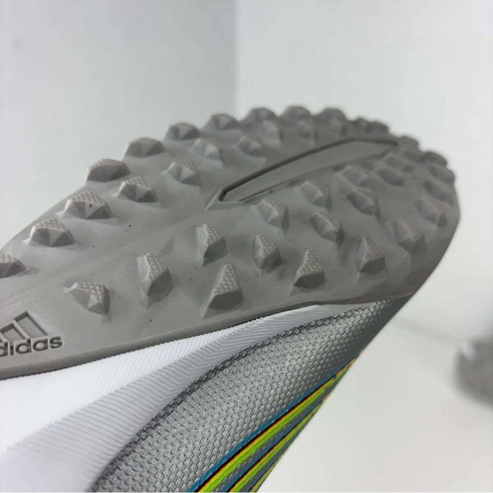 adidas Predator Edge.3 Turf (Metallic Silver/Black) size 9.5